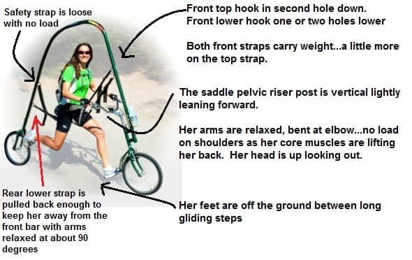 GlideCycle Running Bicycle