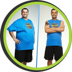 Biggest loser uses GlideCycle Run Bike