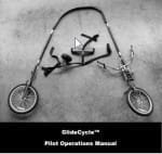 GlideCycle Run Bike Owner's Manual