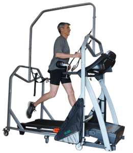 GlideTrak Parkinsons/ Stroke Gait Training walking practice